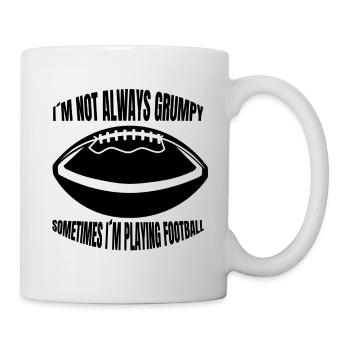 Entraîneur de football américain Fan de football américain - Mug blanc - blanc - Droite