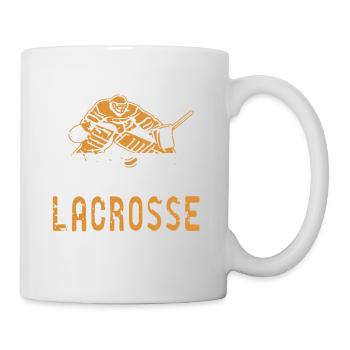 Great Dads Raise Kids To Be Lacrosse Players - Mug - white - Right