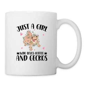 Gecko Lovers Idées cadeaux | Animaux Geckos - Mug blanc - blanc - Droite