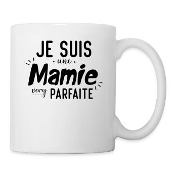 Je suis une mamie very parfaite - Mug blanc - blanc - Droite