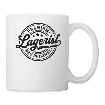 Lagerist Original Lagerlogistik Lager Logistiker - Tasse - Weiß - Rechts
