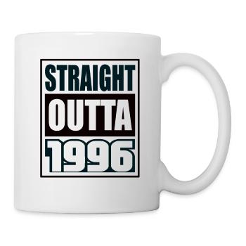 Straight Outta 1996 Birthday 1996 Born 1996 - Mug - white - Right