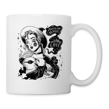Occult Goth Gothique Punk Grunge - Mug blanc - blanc - Droite