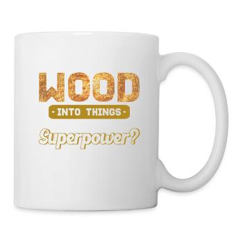 Carpenter Gift Saying Woodworking - Mug - white - Right