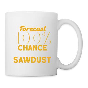 Carpenter Gift Saying Woodworking - Mug - white - Right