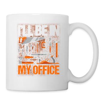 Carpenter Gift Saying Woodworking - Mug - white - Right