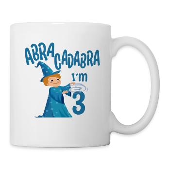 Magicien Anniversaire Garçon 3 ans Im 3 ans Cadeau - Mug blanc - blanc - Droite