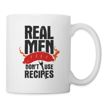 Grillparty Spruch Zum Grillen Grill - Tasse - Weiß - Rechts