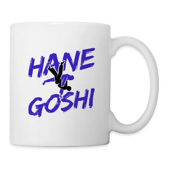 Japanischer Kampfsport Judo - Tasse - Weiß - Rechts