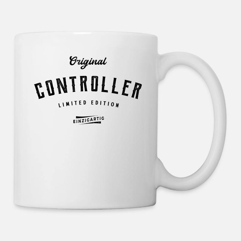 Controlling Limited Edition Lustiges Controller - Tasse - Weiß