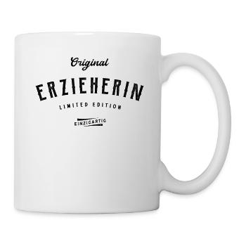 Erzieherin Limited Edition Pädagogin Kindergärtner - Tasse - Weiß - Rechts