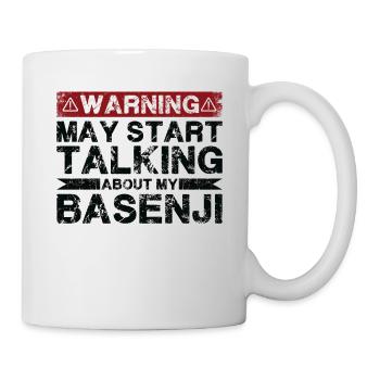 Speaking of Basenji - Mug - white - Right