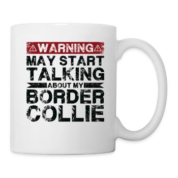 Speaking of Border Collie - Mug - white - Right