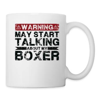 Speaking of boxers - Mug - white - Right