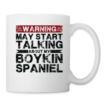 En parlant des épagneuls Boykin - Mug blanc - blanc - Droite