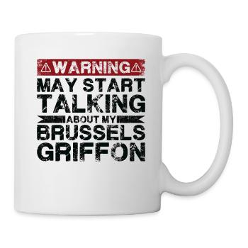 Speaking of Brussels Griffon - Mug - white - Right