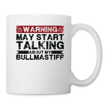 Speaking of Bullmastiff - Mug - white - Right