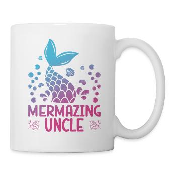 Erstaunlich Onkel Fantasy Meerjungfrau Geschichte - Tasse - Weiß - Rechts