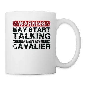 En parlant de cavaliers - Mug blanc - blanc - Droite
