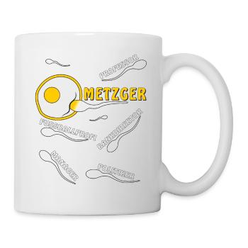 METZGER - Tasse - Weiß - Rechts