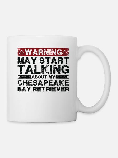 Apropos Chesapeake Bay Retriever - Tasse - Weiß
