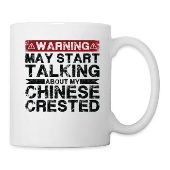 Speaking of Chinese Crested Dog - Mug - white - Right
