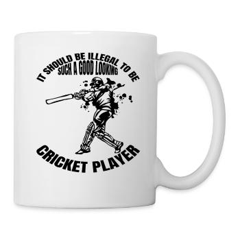 Cricket Saying Cricket Fan Team Cricket Gift - Mug - white - Right
