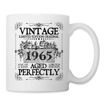 1965 | Vintage Aged Perfectly since 1965 birthday - Mug blanc - blanc - Droite
