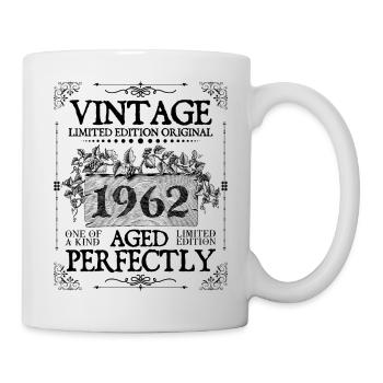 1962| Vintage Aged Perfectly since 1962 birthday - Mug - white - Right