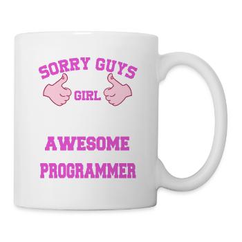 Taken By The Worlds Awesome Computer Programmer - Mug - white - Right