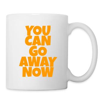 Vous pouvez partir maintenant 2 - Mug blanc - blanc - Droite