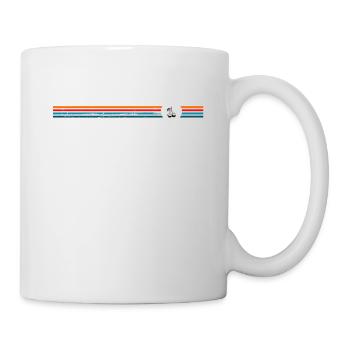 Cherry Fruit Lover Retro Healthy Gift idea - Mug - white - Right