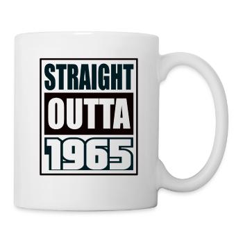 Straight Outta 1965 Birthday 1965 Born 1965 - Mug - white - Right