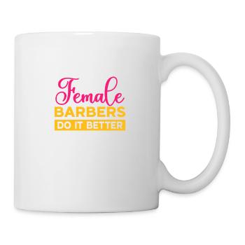 Hairdresser Saying Gift Hair Salon Hairdresser - Mug - white - Right