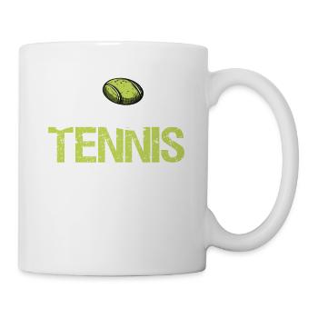 Amateurs de tennis et pour les professionnels - Mug blanc - blanc - Droite