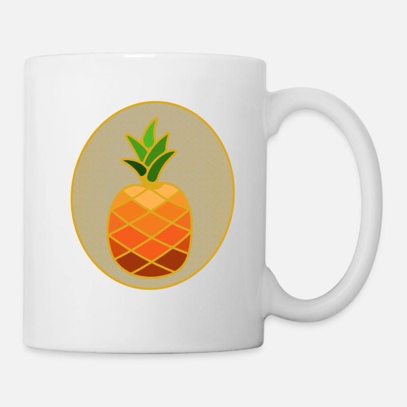 Pineapple Logo - Mug - white
