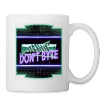 pc happy statement informatique infirmière fille - Mug blanc - blanc - Droite