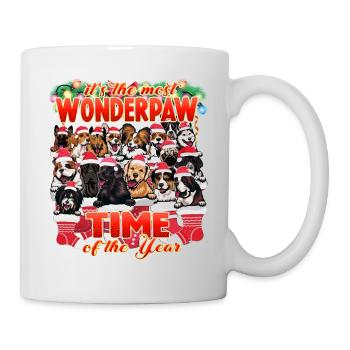 Funny Dog Theme Christmas - Wonderpaw Dogs Xmas - Mug - white - Right