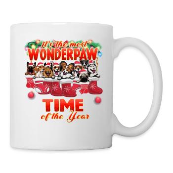 Races de chiens sucrés - Dog Lover Christmas - Mug blanc - blanc - Droite