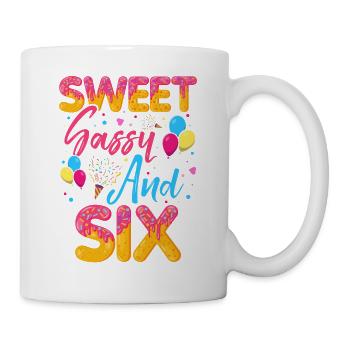 Sweet Sassy And Six Sprinkles Délicieux Beignet - Mug blanc - blanc - Droite