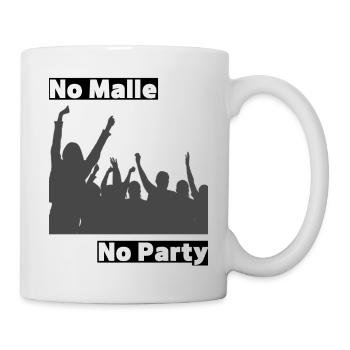 Mallorca Closing - Party Time auf Malle! - Tasse - Weiß - Rechts