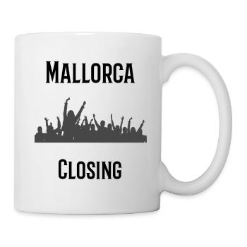 Mallorca Closing - Party Time auf Malle! - Tasse - Weiß - Rechts