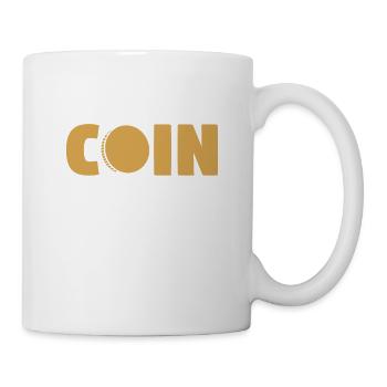 Wait I See A Coin Collector Numismatist Numismatic - Mug - white - Right
