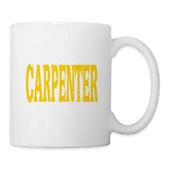 Assez habile pour devenir un charpentier génial - Mug blanc - blanc - Droite