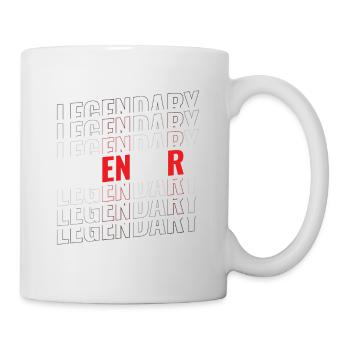 Legendary Bodybuilding Weight Training Fitness - Mug - white - Right