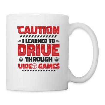 Be careful, I passed the driving test. - Mug - white - Right