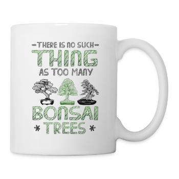 Il n’y a pas trop de bonsaïs. - Mug blanc - blanc - Droite