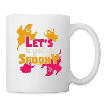 Geist Halloween Geschenk - Tasse - Weiß - Rechts