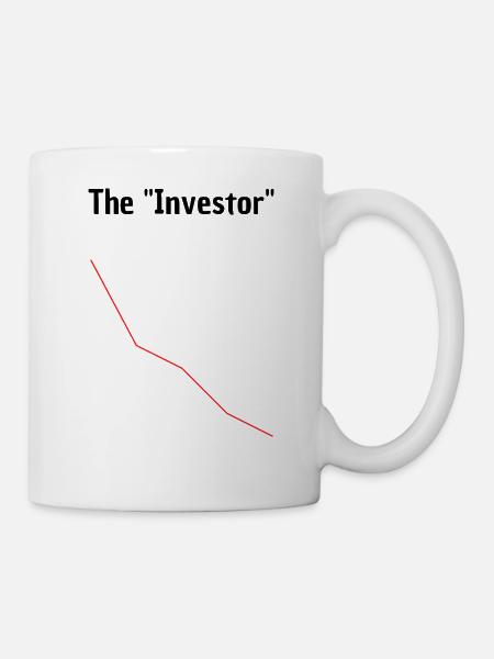 The "Investor" Lustig - Mug - white