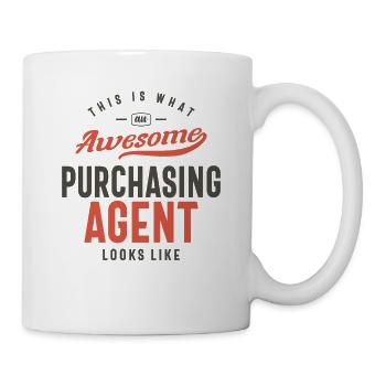 Funny Awesome Purchasing Agent Job Occupation - Mug - white - Right